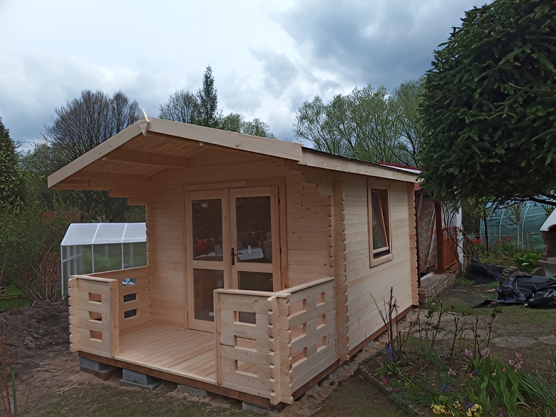 Domek z bali - Sandra B