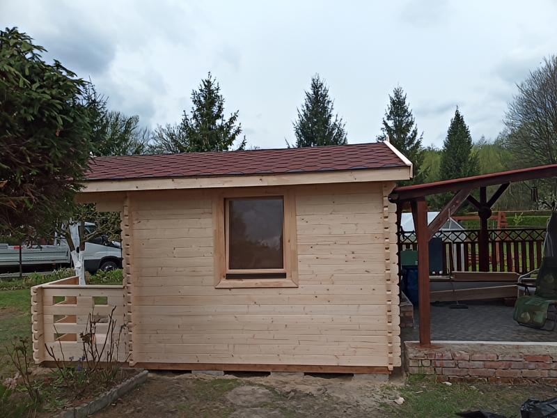 Domek z bali - Sandra B