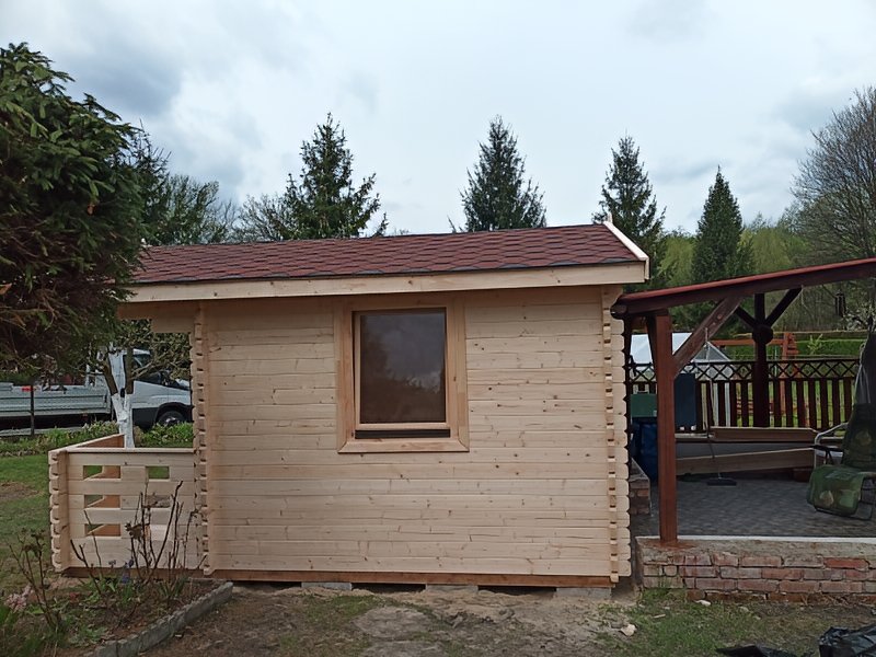 Domek z bali - Sandra B