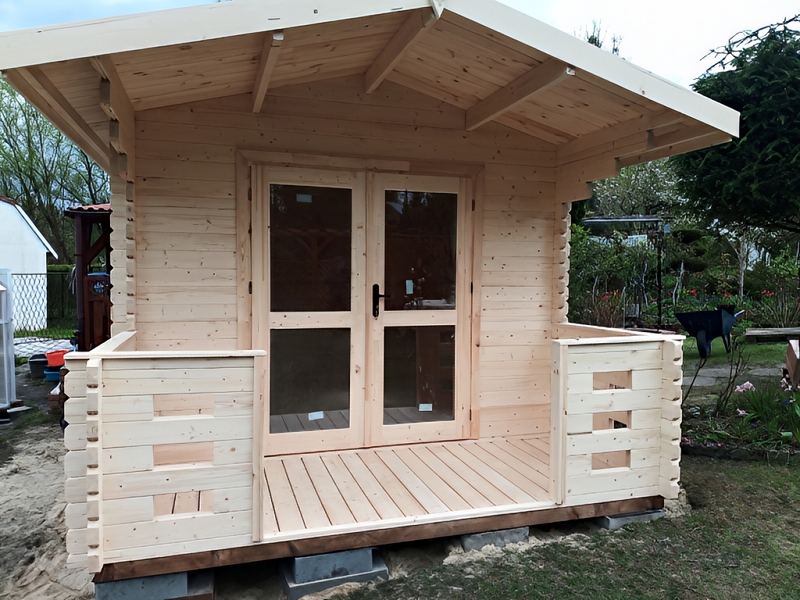 Domek z bali - Sandra B