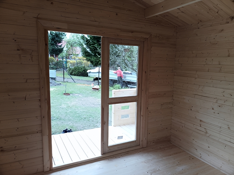 Domek z bali - Sandra B