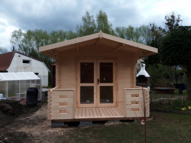 Domek z bali - Sandra B