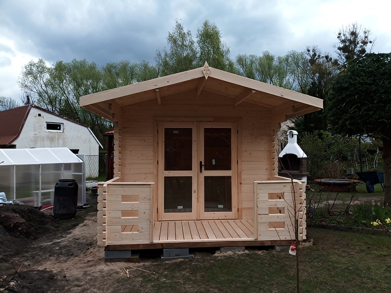 Domek z bali - Sandra B