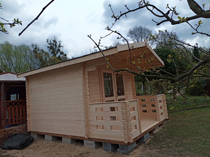 Domek z bali - Sandra B