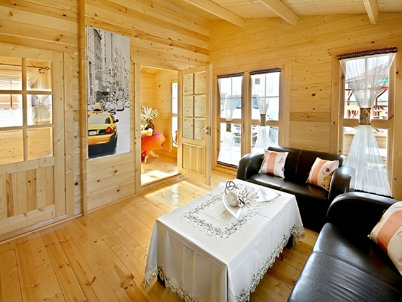 Domek z bali - Weekend