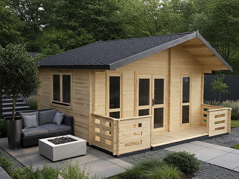 Domek z bali - Weekend