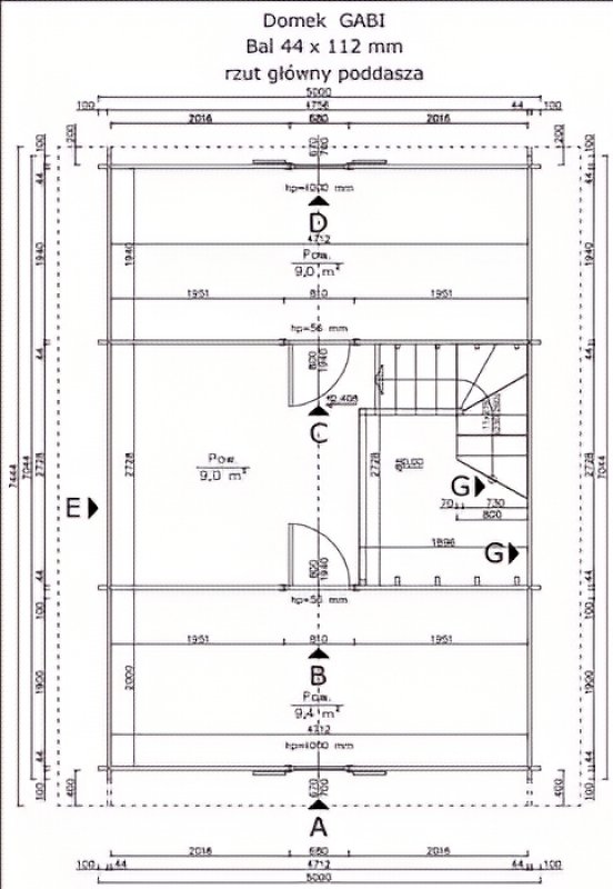 Domek z poddaszem Gabi