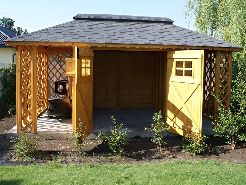 Drewutnio-garaż OL-2 Drewutnio-garaż OL-2