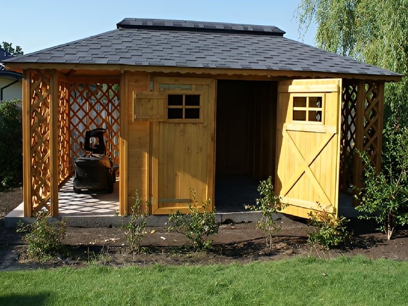 Drewutnio-garaż OL-2 Drewutnio-garaż OL-2