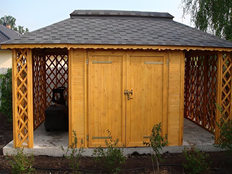 Drewutnio-garaż OL-2 Drewutnio-garaż OL-2