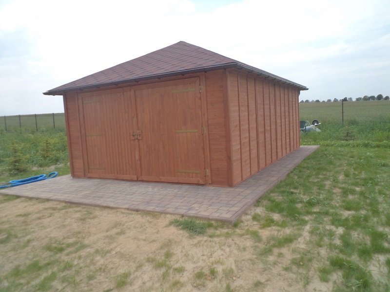 Garaż według indywidualnego projektu - realizacja 2.