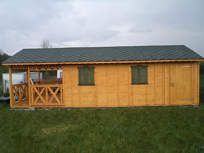 Pomieszczenie gospodarcze do domku letniskowego