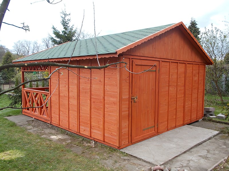 Pomieszczenie gospodarcze do domku letniskowego