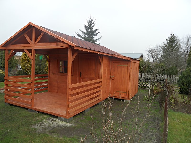 Pomieszczenie gospodarcze do domku letniskowego