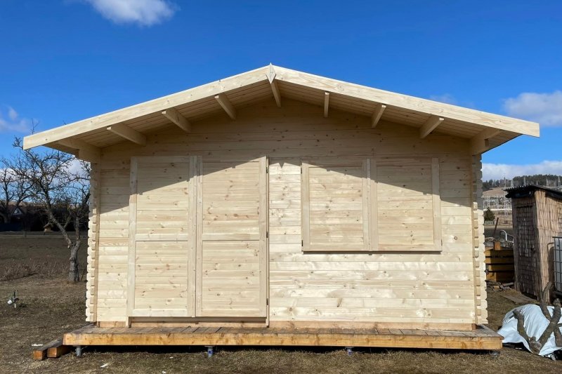 Domek z bali - Venta 5x5