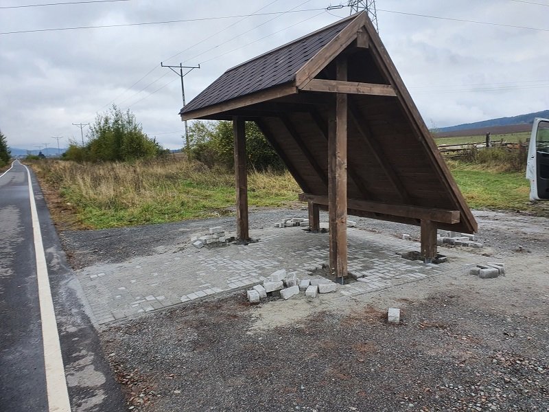 Wiata według indywidualnego projektu - realizacja 6.