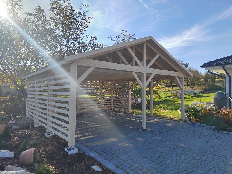 Wiata według indywidualnego projektu - realizacja 7.